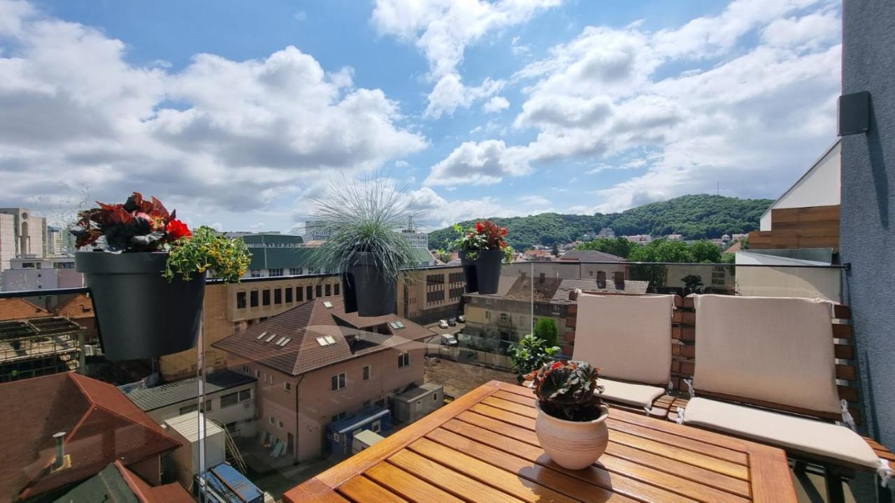 Penthouse Cosmopolit Apartman Brassó Kültér fotó